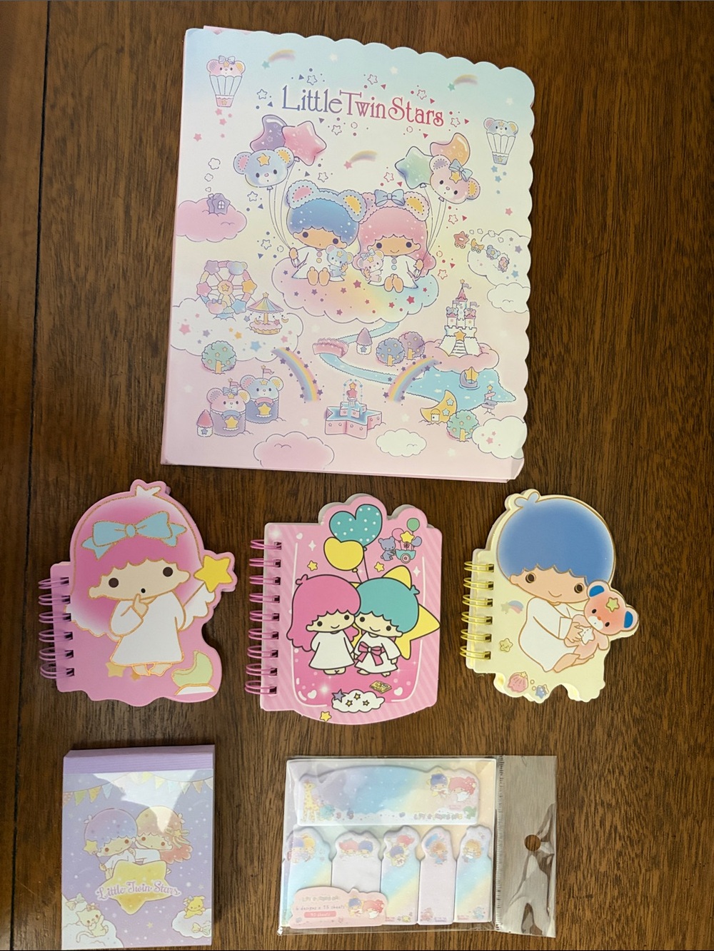 #2 - Sanrio Little Twin Stars Pastel Stationery Set Bundle